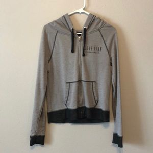 A Pink full zip hoodie